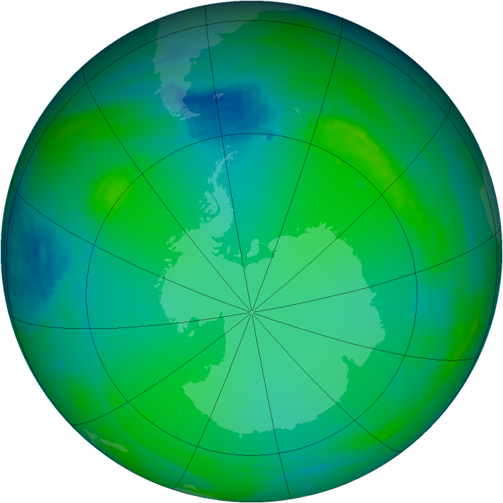 Ozone Map 1981-07-03